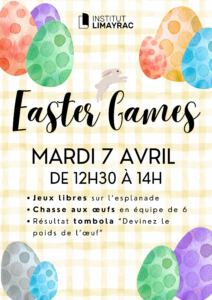 Affiche Easter Games
